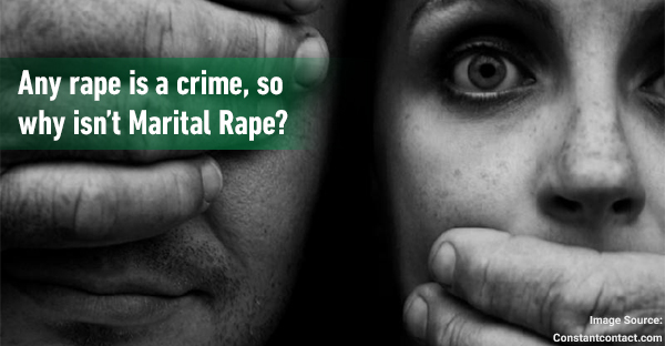 Why isn't marital rape a crime in India?